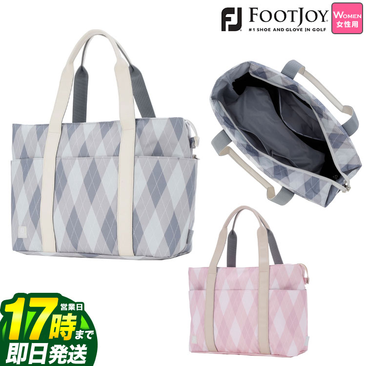 信頼 Fg 日本正規品 Footjoy フットジョイ ゴルフfa19tvtbw Fjアーガイルシリーズ トートバッグ レディース Fg Style 大流行中 Smaypkbontang Sch Id