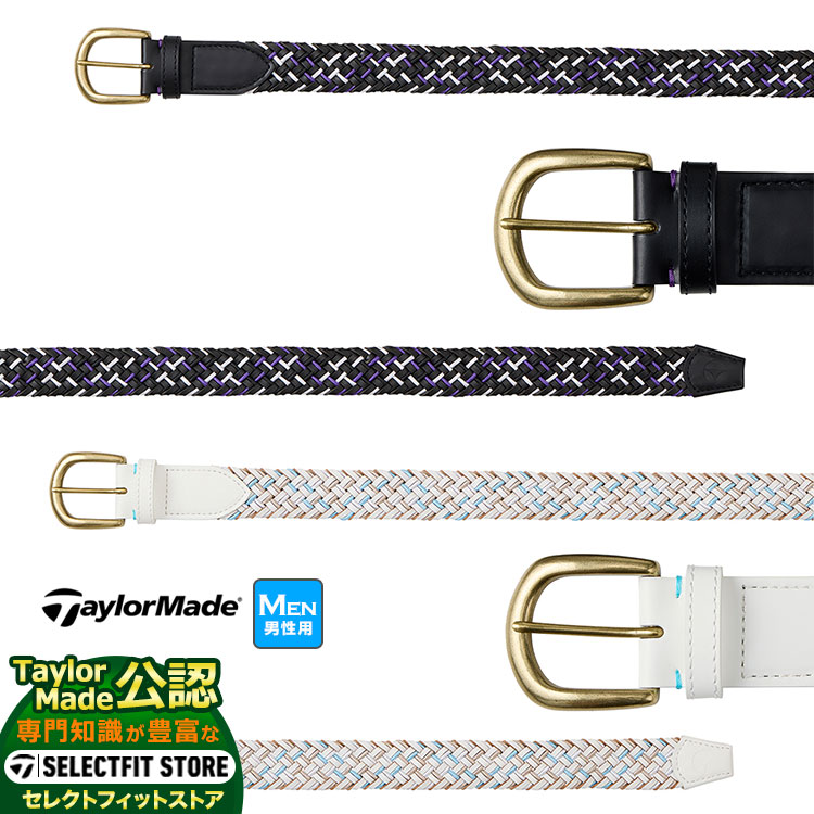 TaylorMade 仕立て屋御手伝いさん ゴルフ TL349 M CL メッシュ 胴締め M CL MESH BELT  (メンズ)