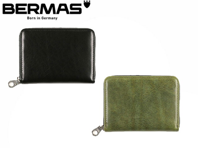 お得クーポン有り ラッピング無料 正規品 新生活 ギフト ギフト ノベルティ付 BERMAS バーマス BERMAS バーマス FURTH ラウンドファスナー ミニウォレット 60701 kinu35