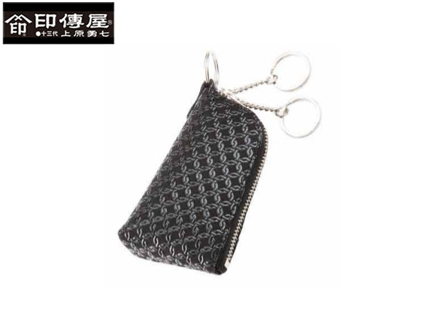 特典もれなくプレゼント お得クーポン有り ラッピング無料 正規品 印傳屋 インデンヤ 印傳屋 上原勇七 甲州印伝 印伝 indenya いんでん 束入 財布 本革 新生活 ギフト ノベルティ付 レザー コレクション キーケース D 和柄 4707 indn23