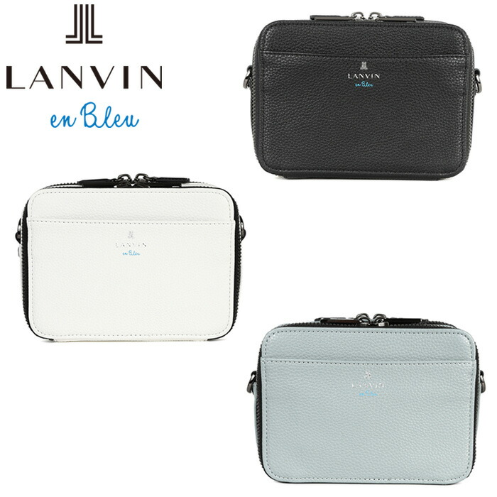 定まり品 父の日 差し上げ物 LANVIN en Bleu 512122 ランバンオンブルー タンブル ミニショルダーバッグ ikt02