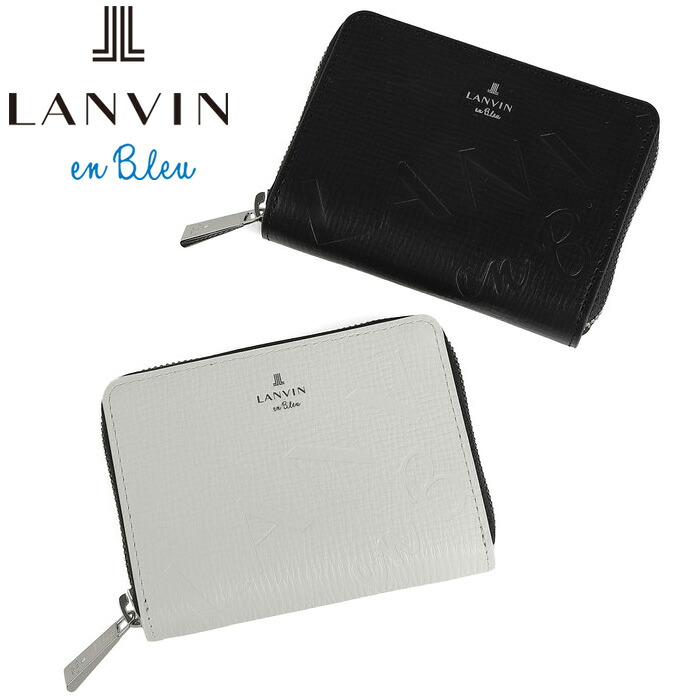 正規品 新生活 ギフト ギフト LANVIN en Bleu 519615 ランバンオンブルー LANVIN en Bleu ランバンオンブルー バトラー ラウンドファスナー二つ折り財布 カード段5 ikt02 15,400円