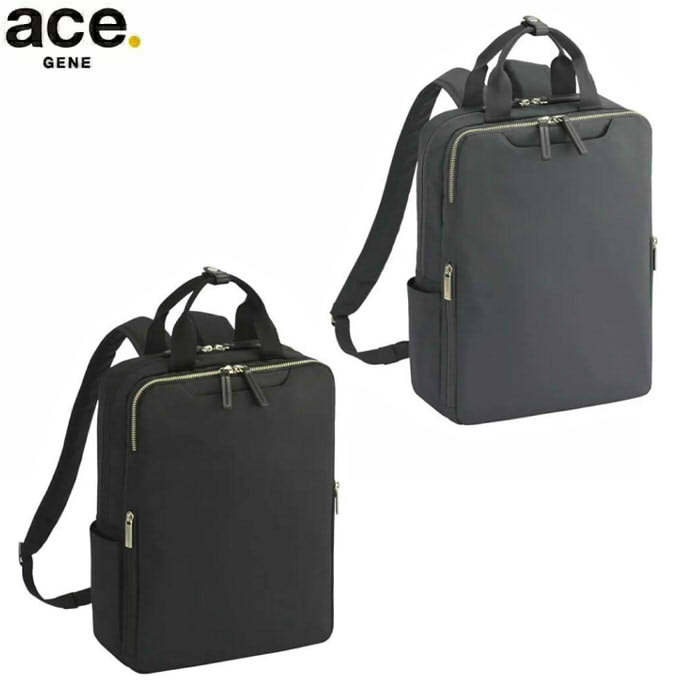 3品特典もれなくプレゼント 正規品 ポイント10倍 ギフト 製品保証 メンズ ノベルティ付 ace. GENE ace.GENE エース acegene エースジーン エース ジーン フィッテム ライト ビジネスリュック 背面パッド取り外し A4 13.3インチPC収納 20391 ace63｜ファッションＧ 15,048円