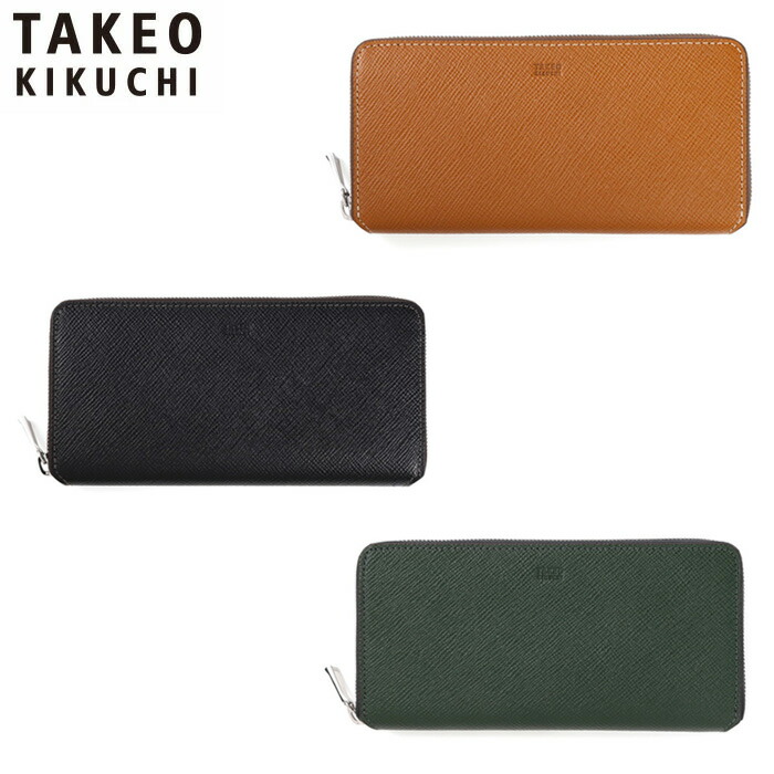特典もれなくプレゼント 正規品 母の日 ギフト ノベルティ付 TAKEO KIKUCHI タケオキクチ タケオ キクチ パナマ ラウンドファスナー長財布 カード段13 729627 ikt02