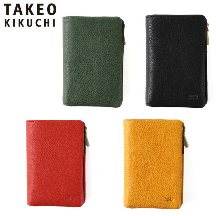 特典もれなくプレゼント 正規品 新生活 ギフト ノベルティ付 TAKEO KIKUCHI タケオキクチ タケオ キクチ ソフィア 二つ折り財布 中ベラ付き カード段19 761604 ikt02