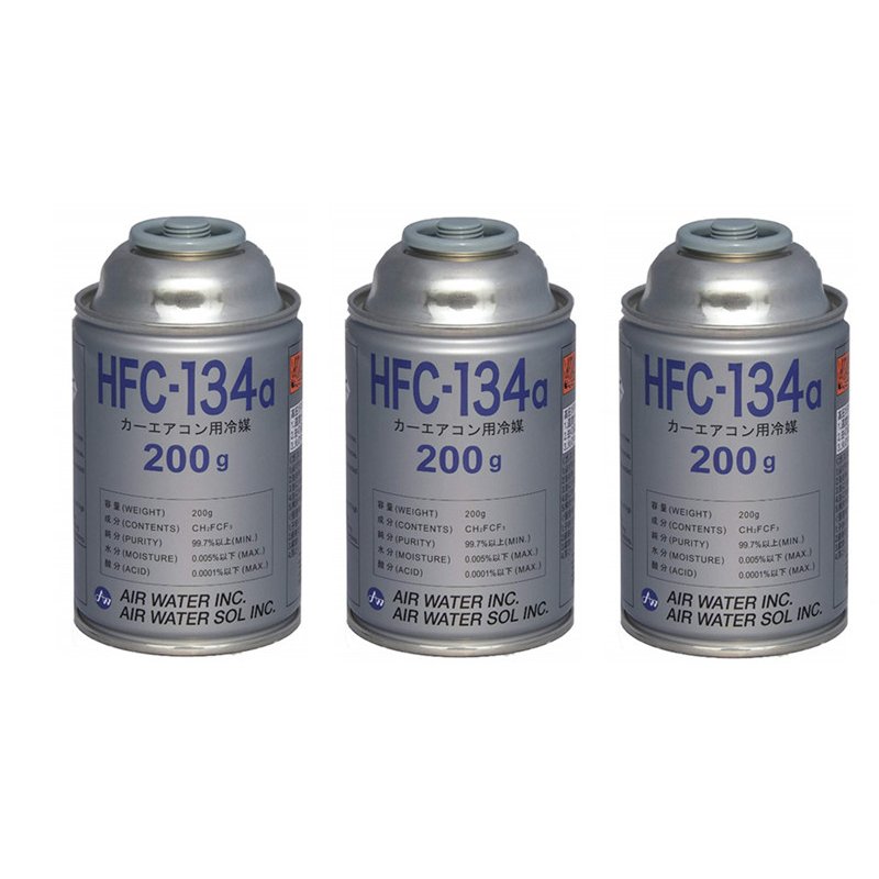 楽天市場】カーエアコンガス 200g×3個 HFC-134a ダイキン カー