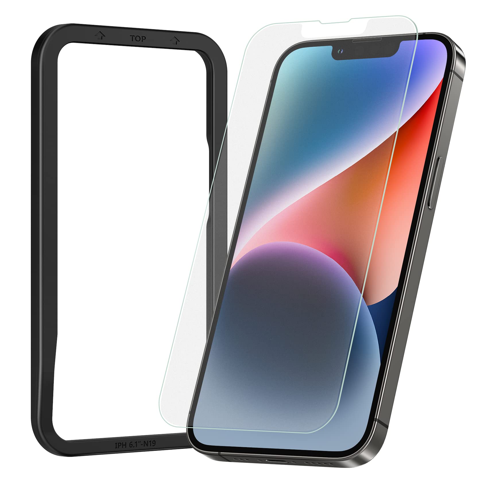 楽天市場】NIMASO アンチグレア iPhone14 用 ガラスフィルム 液晶 保護