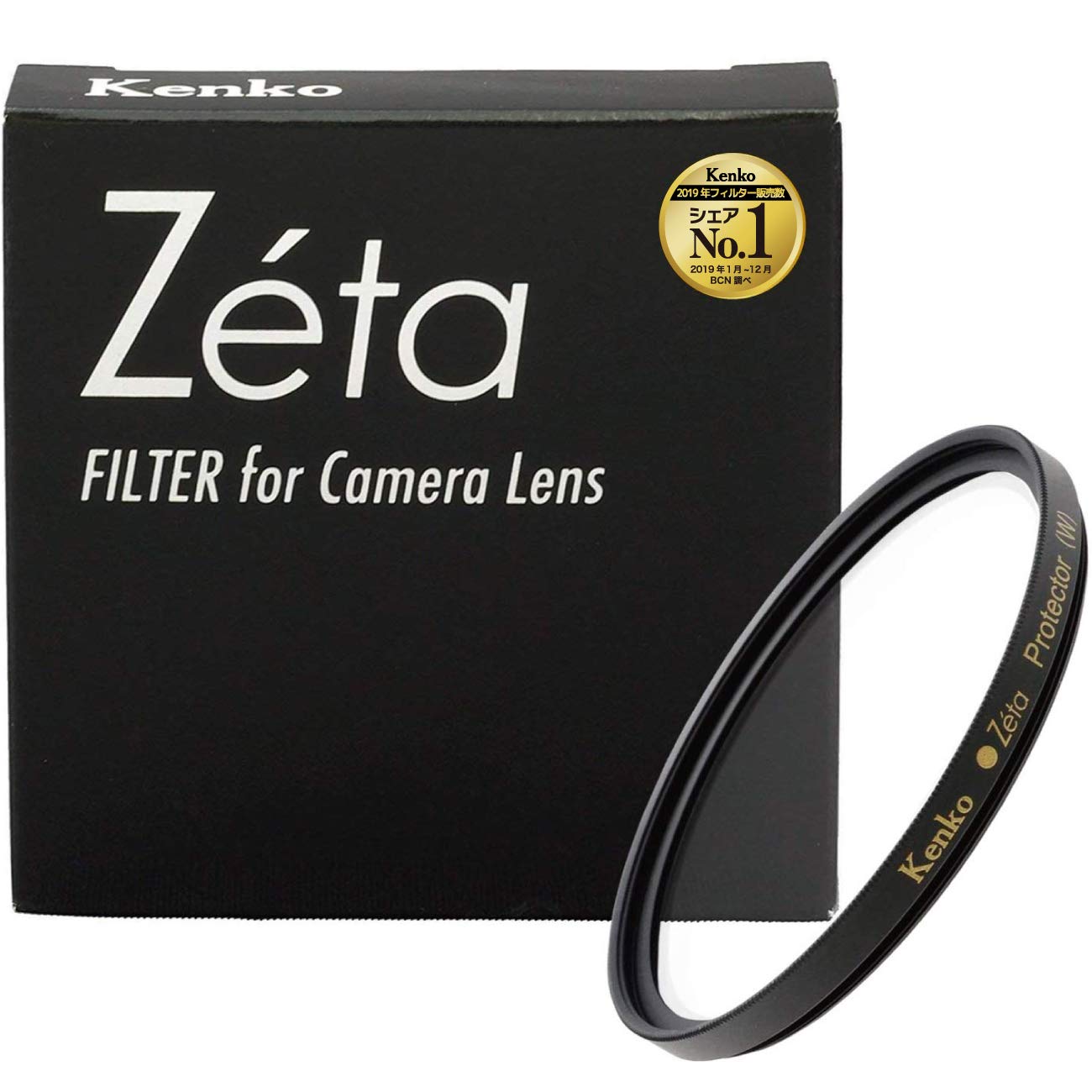 Kenko レンズフィルター Zeta プロテクター 77mm レンズ保護用 レンズクロス・ケース付 390955