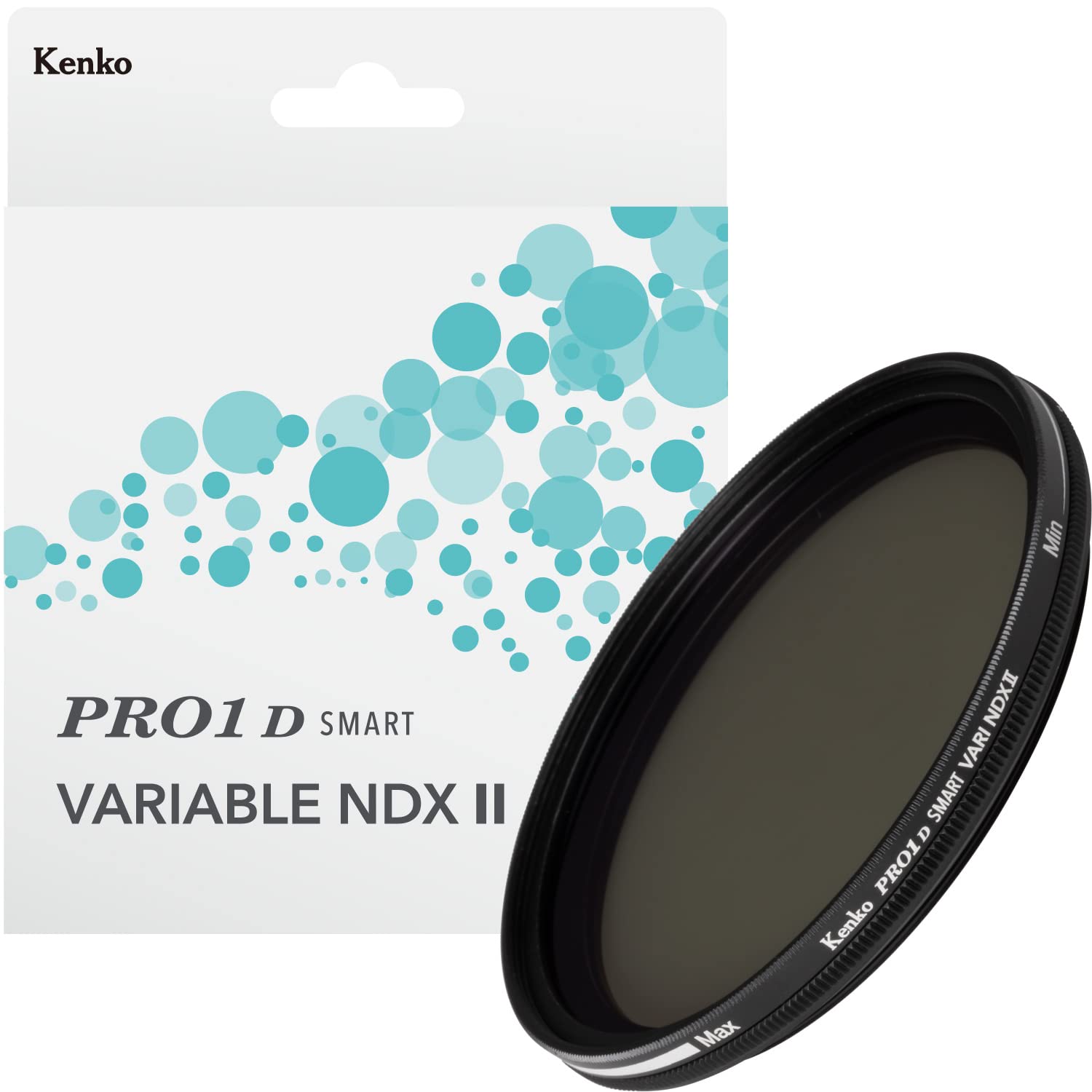 ケンコー(Kenko) 可変NDフィルター PRO1D smart バリアブル NDX II 77mm ND3~32 X状ムラなし ND3~450無段階調整 撥水・撥油コーティング 日本製 014523 8,303円