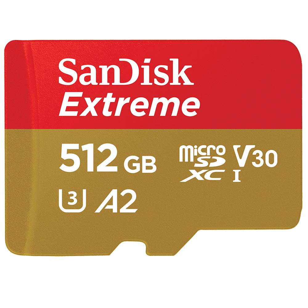 SanDisk ( サンディスク ) 512GB microSDXC歌留多 EXTREME ( 最大限度 読み込む160MB/s 書込90MB/s ) SDアダプタ付 SDSQXA1-512G-GN6MA ［ 外国で包み ］ SDメモリーカード-TV・オーディオ・カメラ-メモリーカード