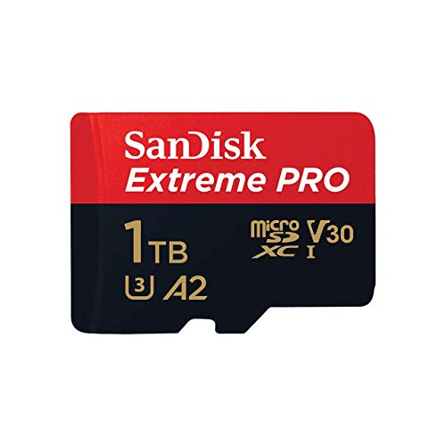 マイクロSD 1肺結核 サンディスク Extreme PRO microSDXC A2 SDSQXCZ-1T00 外国で包み品
