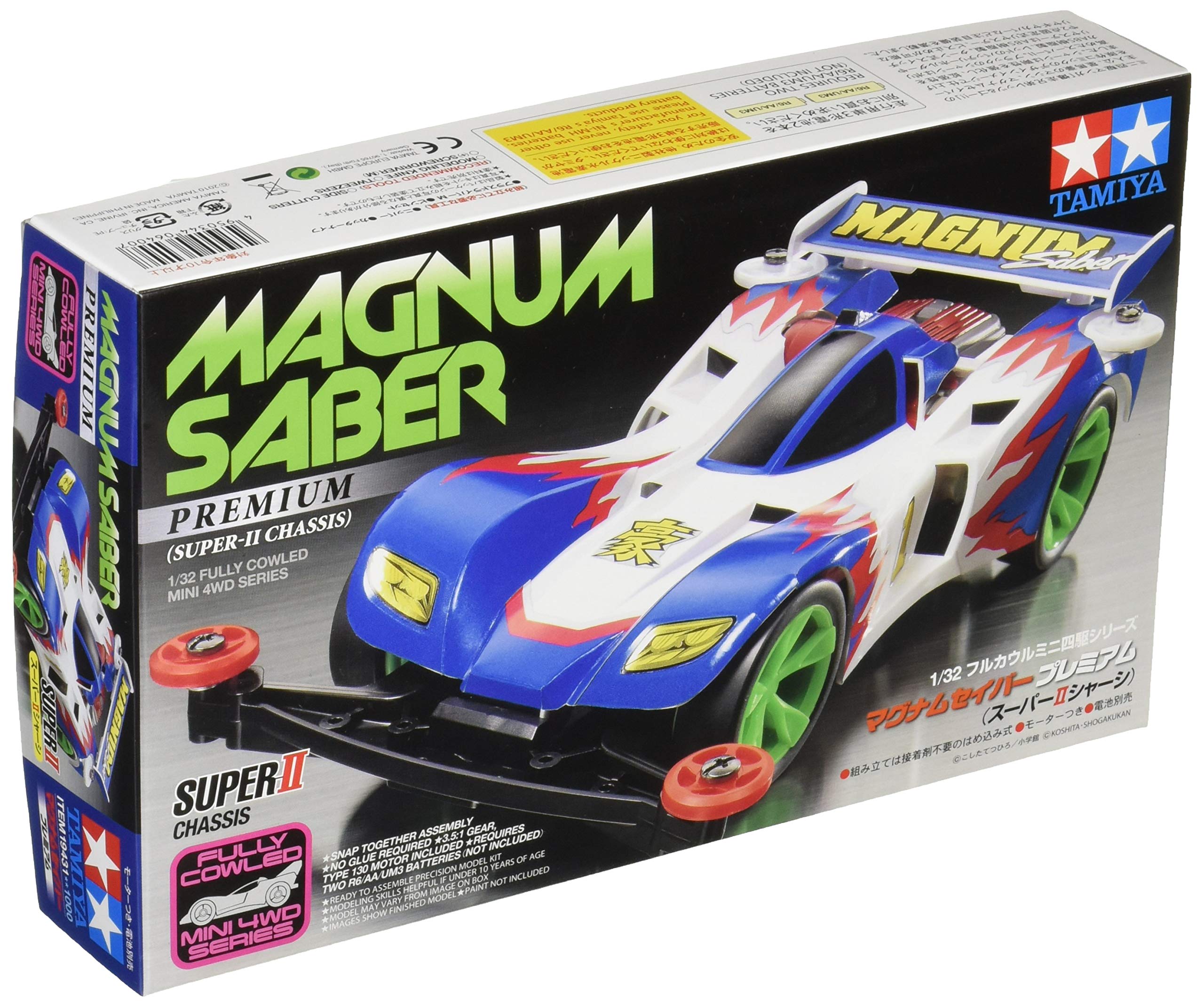 プラモデル　1/32 マグナムセイバー　フルカウルミニ四駆シリーズ No.1 タミヤ 1/32 フルカウルミニ四駆シリーズ マグナムセイバー