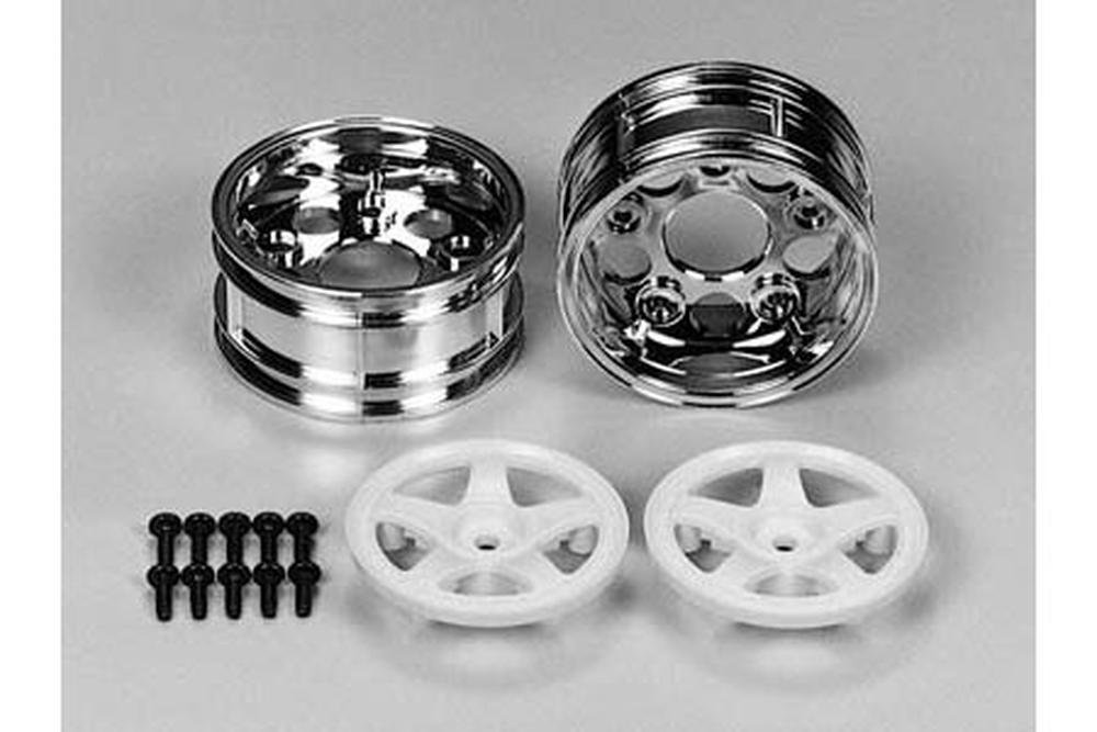 楽天市場】タミヤ(TAMIYA) OP.914 ディッシュホイール白4本