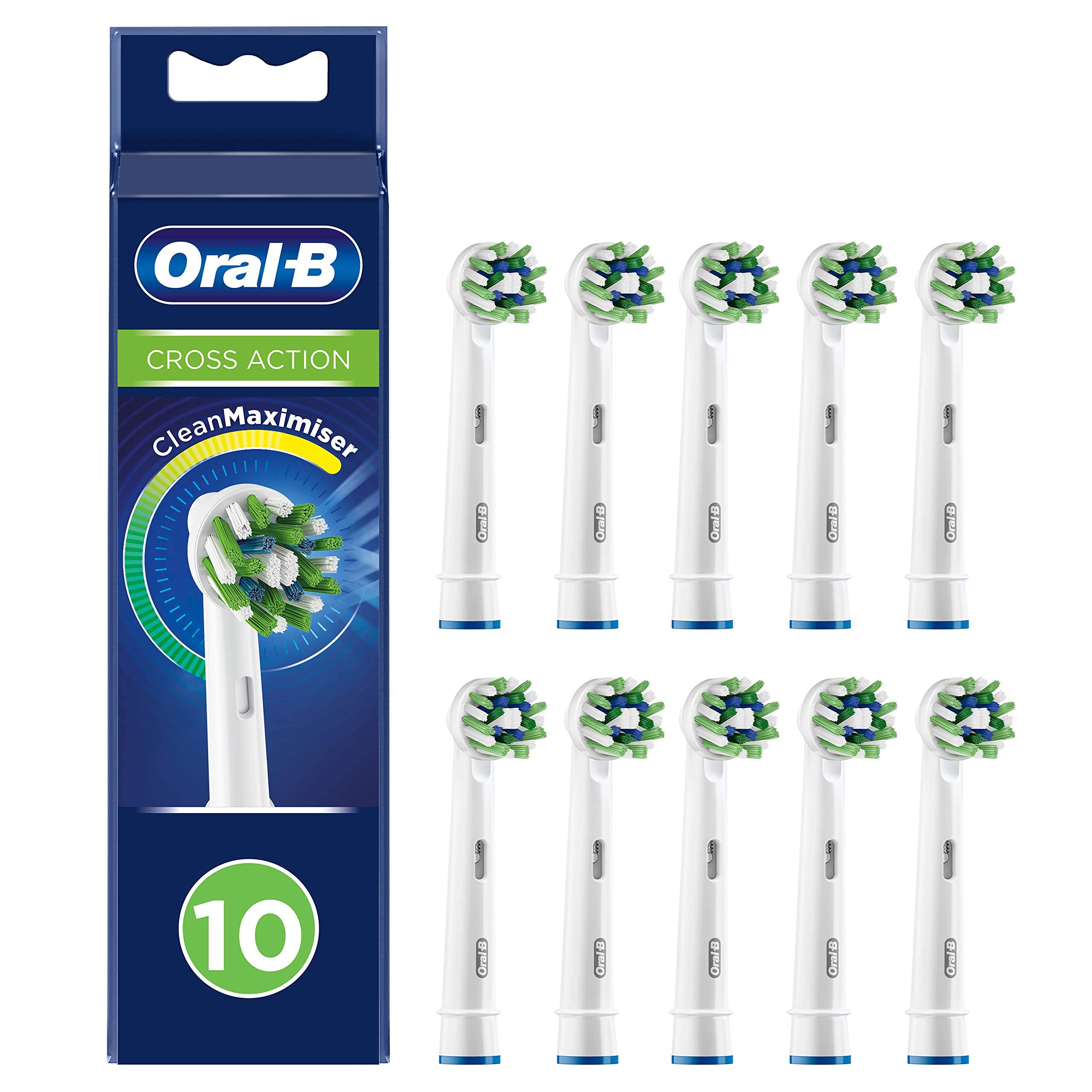 Braun ブラウン oral-b オーラルB 純正 電動歯ブラシ 替えブラシ マルチアクション 10本入り マルチアクションブラシ EB50 RB CleanMaximizer 海外名 CROSS ACTION [並行輸入品] 5,820円