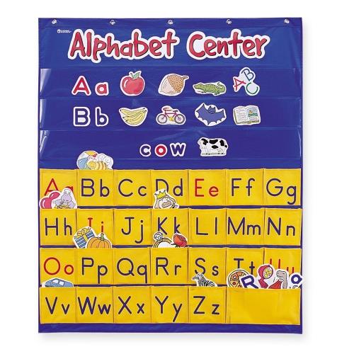ラーニング リソーシズ (Learning Resources) 壁掛け アルファベット ポケットチャート LER2246 正規品