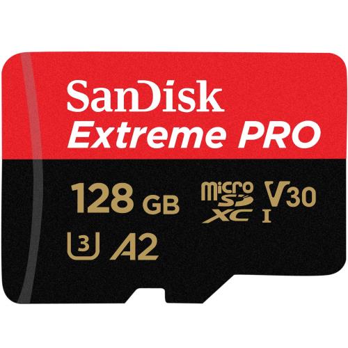 microSDXC 128GB SanDisk サンディスク Extreme PRO UHS-1 U3 V30 4K Ultra 固定ディスク 相応う SDアダプタ付 [並行輸入品]