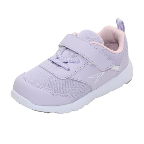 [シュンソク] スニーカー キッズ 男の子 女の子 子供靴 幅広 足育 軽量 14~22cm 3E 2E SKF 2580 2310 2420 ラベンダー 20.5 cm