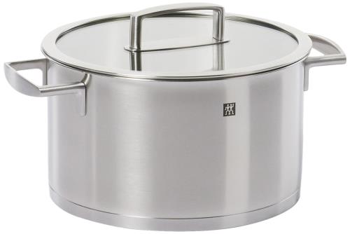 ZWILLING ツヴィリング 「 活動力 買い溜めるポット 24糎 6L 」ステンレス鋼 深型 両手 寸胴 鍋 根もと3層社会システム IH相応う 食洗器相応う日本置き目売りわたす品  66463ー240