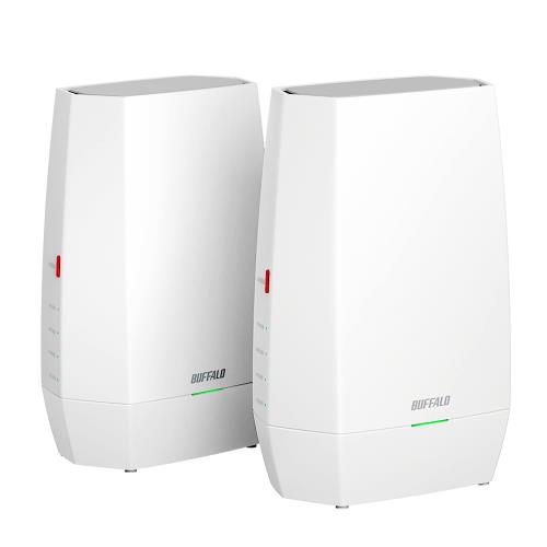 緩衝装置置き目 無線LAN ルータ 無線電話 ローカルエリアネットワーク Wi-Fi 6 11ax / 11ac AX3000 2401+573Mbps メッシュWi-Fi 有りの実輪っか済み2台仕掛ける  iPhone 15 / 14 / iPhone SE (第三時人) / Nintendo Switch / なおなお書き5 動くこと突き止める済み  エコ包み WNR-3000AX4/2SN