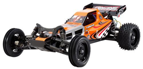 タミヤ 男女子両用 1/10 電動RCカーシリーズ No.628 レーシング ファイター (DT-03シャーシ) オフロード 58628