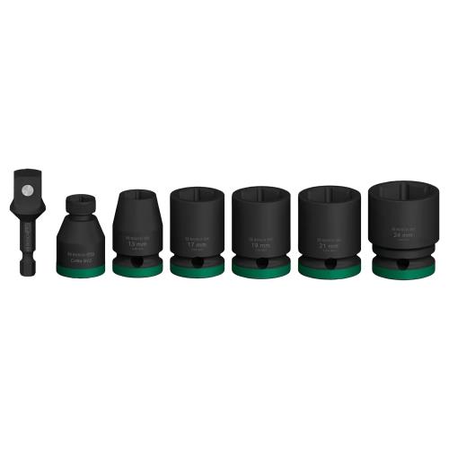 BOSCH (ボッシュ) インパクトレンチ用ソケットセット 2608003032 差込角1/2インチ(12.8mm) 収納ケース付