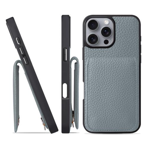 HANATORA iPhone16ProMax 入れもの バンパー型 本革 スマホケース スマホ 歌留多衣嚢 照明ランプ ストラップ 付き添い人 シュリンクカーフレザー 差し上げ物 アイシーブルー SCPG-16ProMax-IcyBlue 父の日差し上げ物 父の日 差し上げ物 生まれ落ちる日 一般受け商いもの 御父っつぁん 服 30代 40代 50代 6