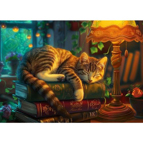 ジグソーパズル　1000ピース　猫的天空之城 送料無料 ジグソーパズル ネコ 1000ピース(17040607) : ストーン