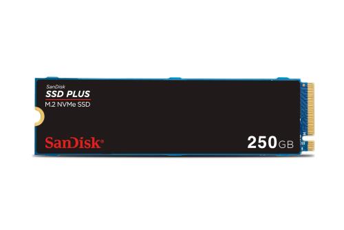 SanDisk SSD Plus 250GB M.2 NVMe SSD 内蔵SSD M.2 2280 PCIe Gen3.0 飾り気の無い据え置き Western Digital どろ除け