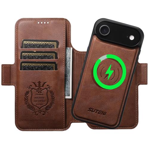 JCGOOD iPhone 17 Air ケース 手帳型 分離式 2in1 取り外し可能 MagSafe対応 いphone17air ケース 手帳 磁気着脱式 カード収納 マグセーフ ワイヤレス充電対応 アイフォン17air ケース スタンド機能 財布一体型 2wayカード入れ マグネット式 本革レザー スマホケース 耐衝撃