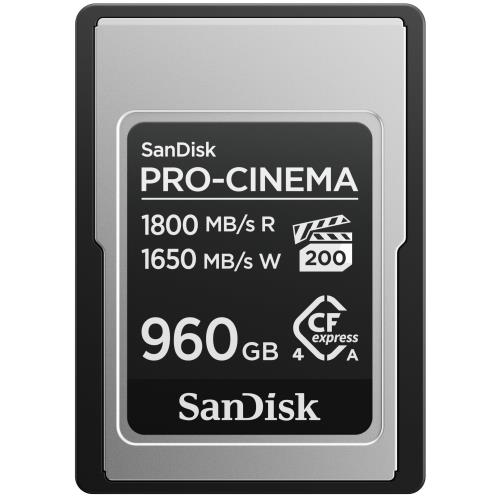 SanDisk PRO-CINEMA CFExpress Type-A card 960GB SDCFEA-960G-GH4NN