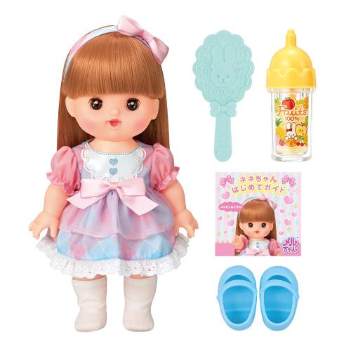パイロットコーポレーション メルちゃん お人形セット おめめぱちくりロングヘアネネちゃん