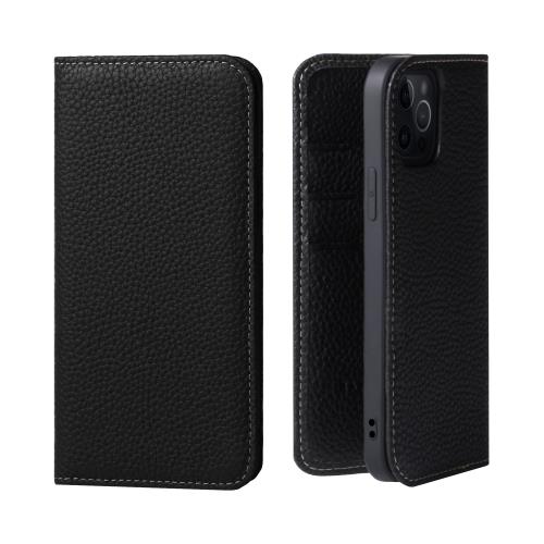HANATORA iPhone13Pro 容れもの 万覚え帳型 本革 スマホケース スマホ 照明ランプ 吊りひも保持者 付き添い人 シュリンクカーフレザー 差し上げ物 磁石なし 黒いこと PH-13Pro-Black 差し上げ物 生まれ落ちる日差し上げ物 お上さん 意中の女 御っ母さん お父っつぁん 一般受け商いもの 30代 40代 50代 60代 70代