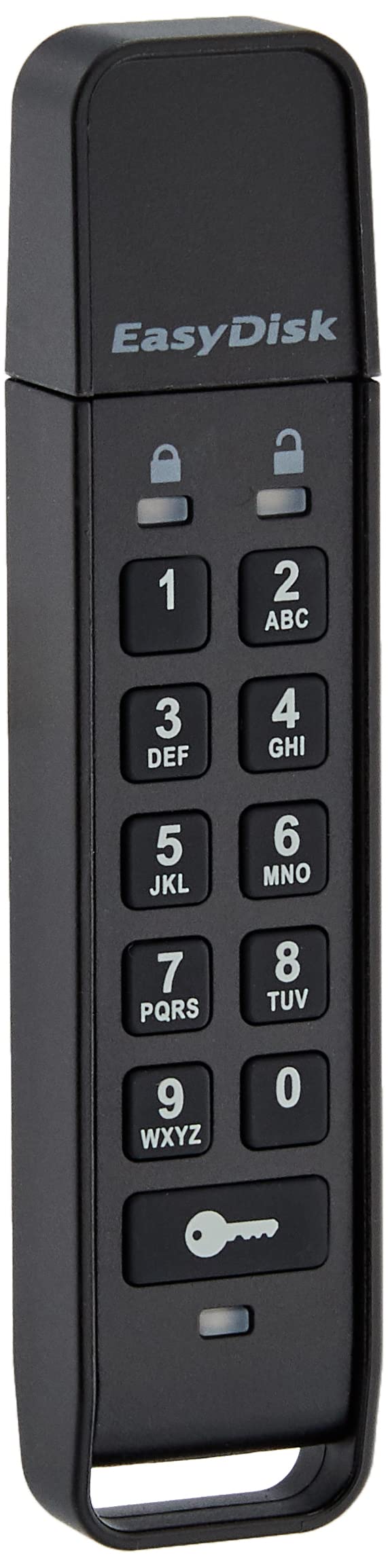アイ・オー・データ パスワードボタン付き セキュリティUSBメモリー 32GB 日本メーカー ED-HB3/32G ブラック
