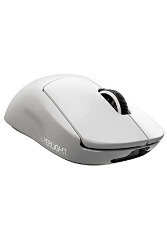 Logicool G ロジクール G PRO X SUPERLIGHT ゲーミングマウス 無線電話 自社史上最軽さ63g未満 LIGHTSPEED 無線電話 HERO 25K検知器 POWERPLAY 無線電話申し受ける相応う G-PPD-003WL-WH 白いこと 国内置き目品
