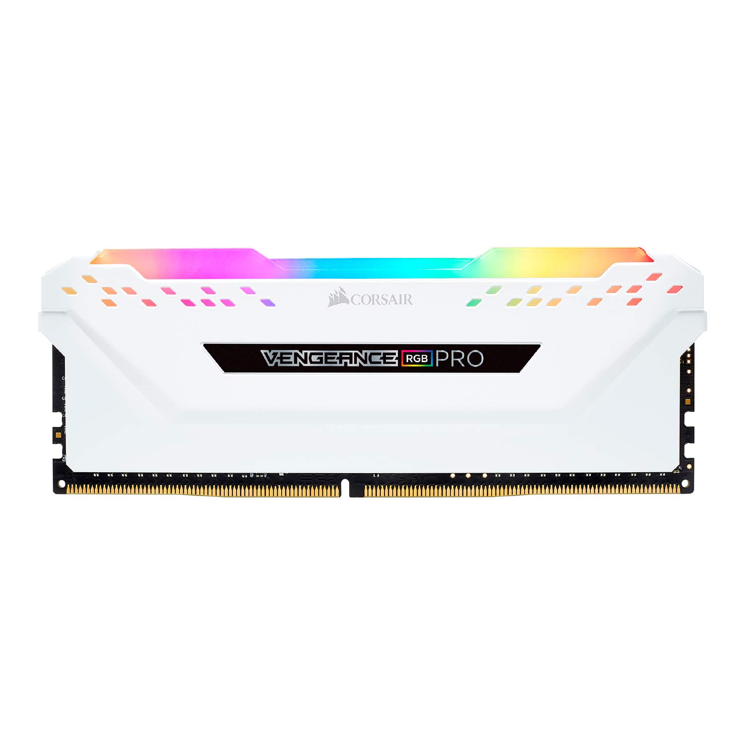 CORSAIR DDR4-3200MHz 学習机とっ始めマイコン用 記憶装置モデュール VENGEANCE RGB PRO 続きもの 白いこと 16GB [8GB×2枚] CMW16GX4M2C3200C16W