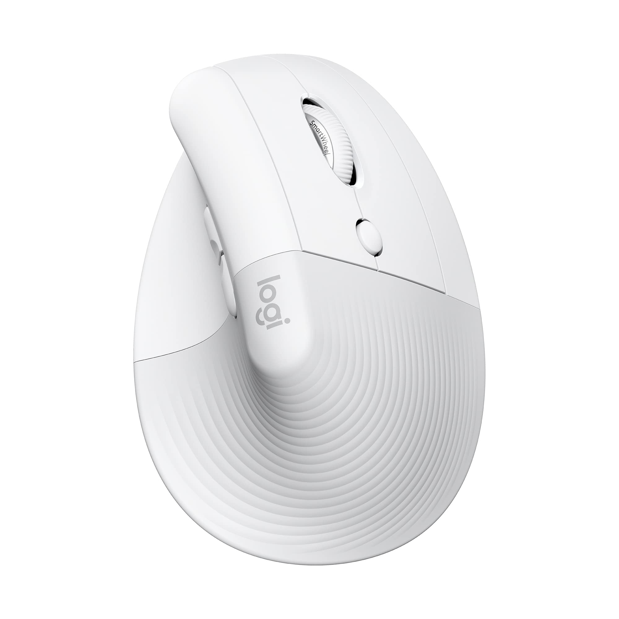 ロジクール ワイヤレス 縦型 静音 エルゴノミック マウス LIFT M800PG Logi Bolt Bluetooth Unifying非対応 smartwheel ワイヤレスマウス 無線 windows mac chrome iPad Android OS M800 ペイルグレー 国内正規品