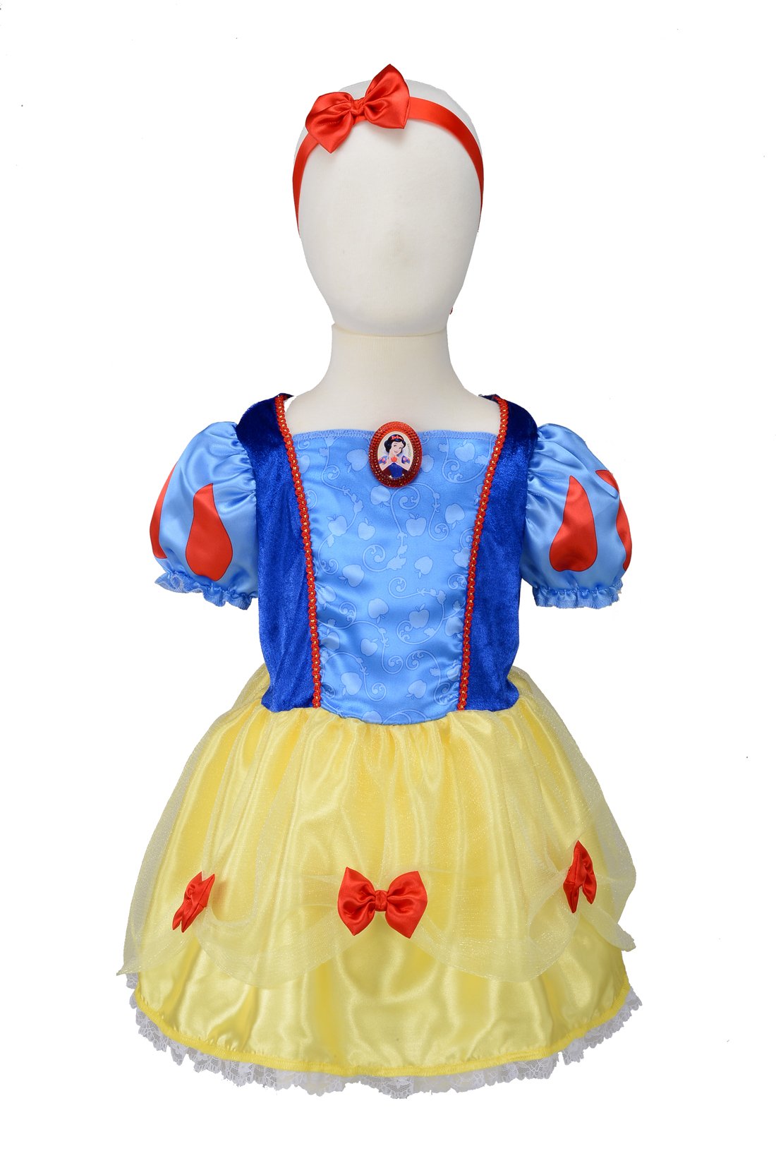 国内販売正規品 ディズニー プリンセス マイファーストおしゃれドレス 白雪姫 90cm-100cm画像