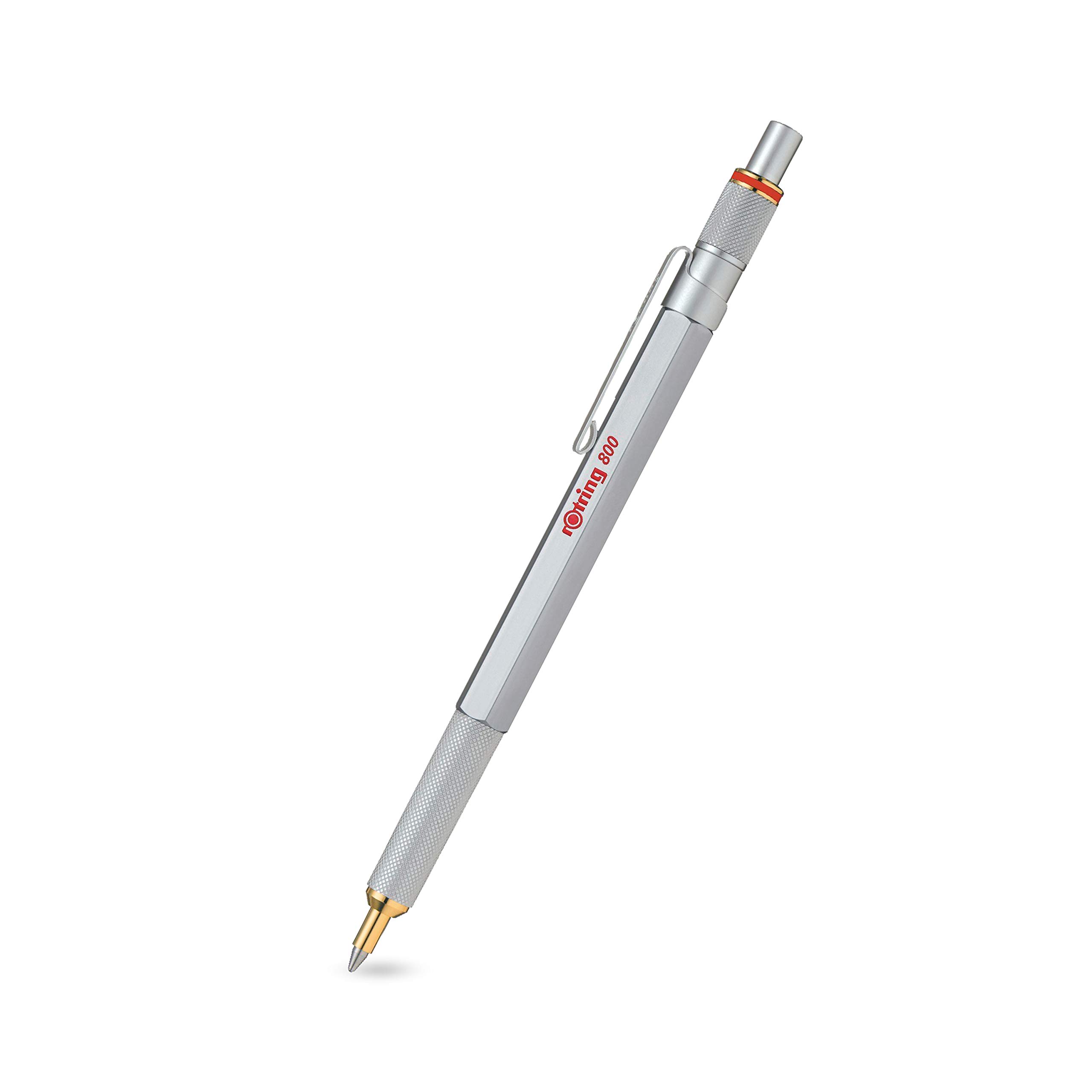 ROTRING ロット輪っか 800 しろがね色 ボールペン 回転させる式納める印字機 油性 2032580 置き目インポート品
