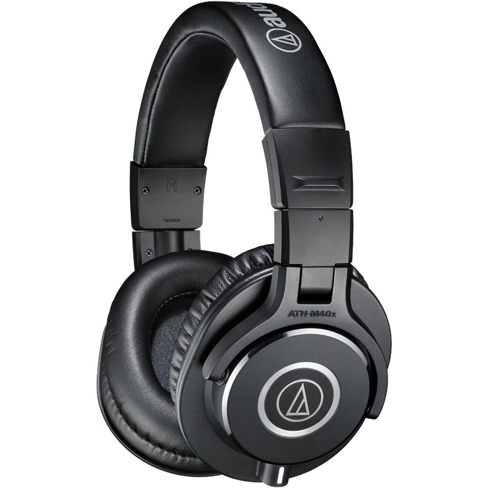 オーディオテクニカ ATH-M40x プロフェッショナルモニターヘッドホン ATH-M40x スタジオレコーディング / 楽器練習 / 動画編集 / ミキシング ブラック