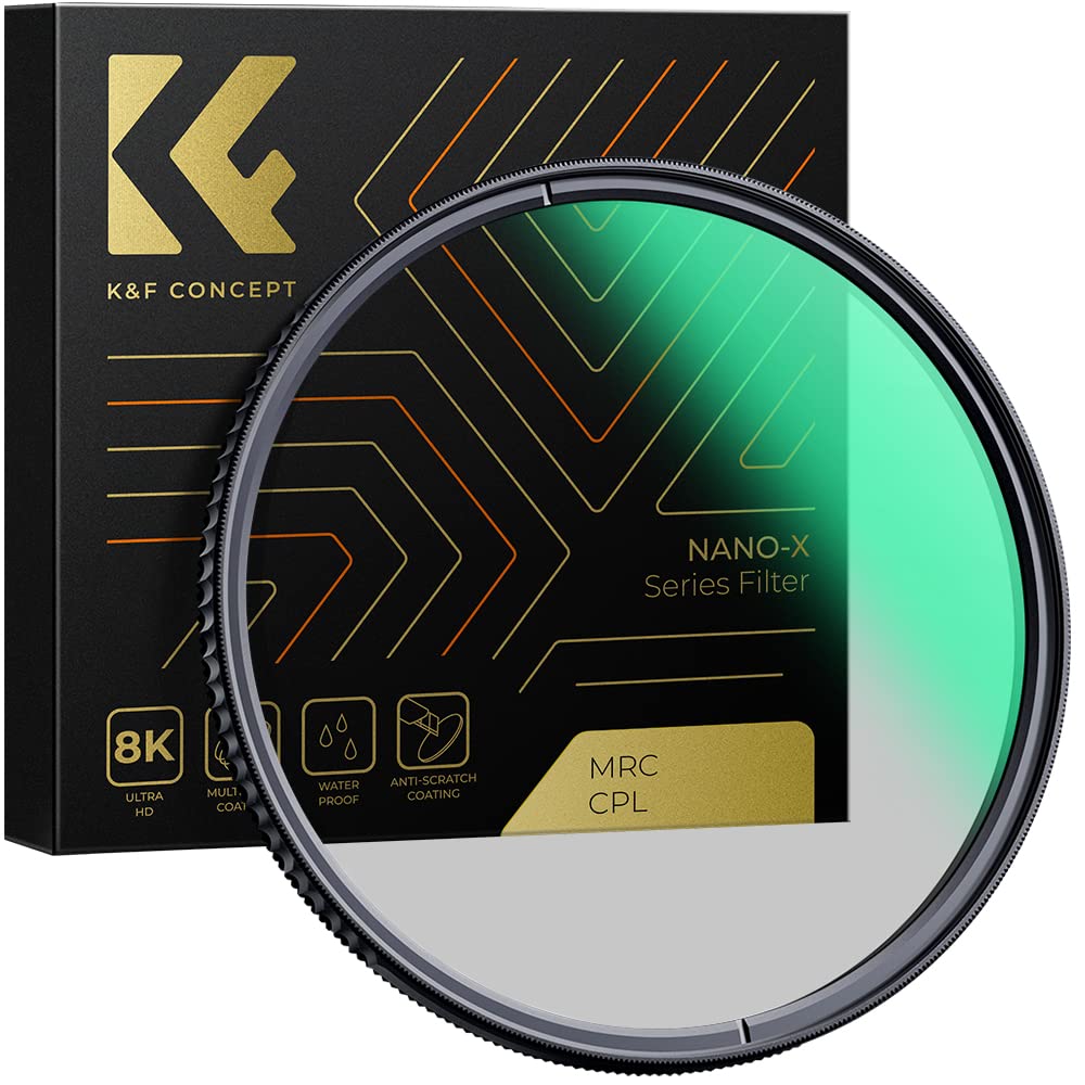 KF Concept 86mm PLフィルター 日本製AGC光学ガラス HD超解像力 高透過率 低い反射率 28層ナノコーティング サーキュラー コントラスト 反射調整 撥水防塵キズ防止 円偏光フィルター（NANO-Xシリーズ）メーカー直営店