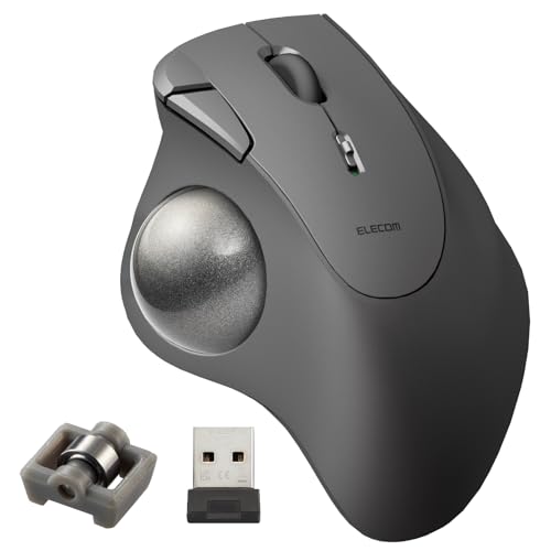 エレコム IST PRO トラックボールマウス トラックボール派待望の新モデル！ ベアリング搭載で圧倒的に