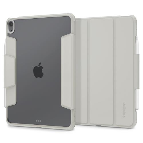 Spigen iPad Air 10.9 入れもの 第6時人入れもの(2024) / iPad Air第5時人入れもの(2022) / iPad Air第4時人入れもの(2020) か細い 軽さ 耐衝撃 引っつれ押しとどめる オーバーヒート押しとどめる 大気圏?素はだ?労働者階級 ACS06074 (薄墨色)