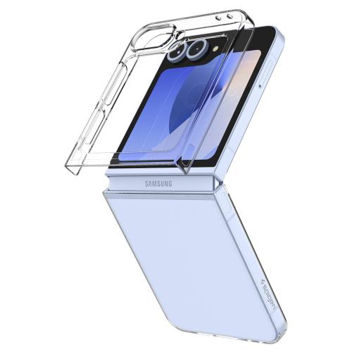 Spigen Galaxy Flip 6 入れもの せつ然たる 超薄型 超軽さ 耐衝撃 無線電話申し受ける 相応う さらさら 引っ敷き仕上 水晶体保護すること 指紋押しとどめる 引っつり押しとどめる ウルトラ・変わり種 労働者階級 ACS07834 (水晶・せつ然たる) 家電-その他