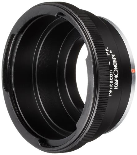 K&F Concept レンズマウントアダプター KF-P6K60K (ペンタコンシックス│キエフ60マウントレンズ → ペンタックスKマウント変換)