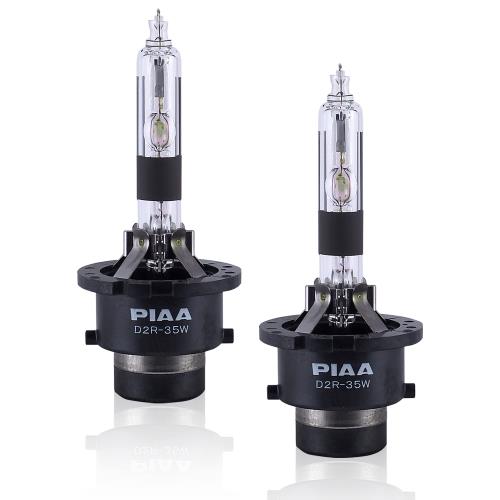 PIAA ヘッドライト用 HIDバルブ 6000K 純正交換 2700lm D2R 12V/24V車用 車検対応 輸入車対応 2個入 X7356