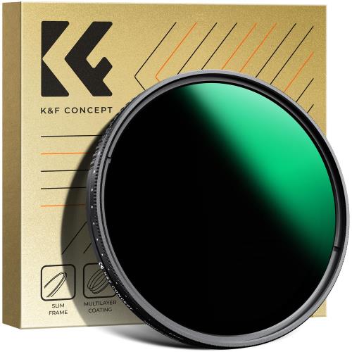 KF Concept 37mm 可変NDフィルター ND3-ND1000 減光フィルター 360°無段階調節 24層ナノコーティング 撥水撥油 NANO-Dシリーズ メーカー直営店