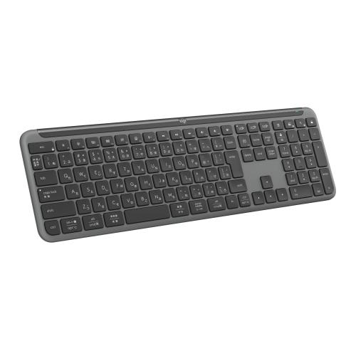 ロジクール SIGNATURE SLIM 無線電話 鍵盤 K950GR 薄型 森閑としたなタイピング Bluetooth Logi Bolt 無線電話鍵盤 テンキー 無線電話 Easy-Switch 日本語取り合わせ 独居室耐久年数36ケ月 Windows Mac Chrome Android K950 黒鉛 国内置き目品