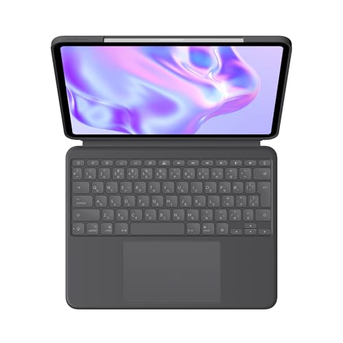 ロジクール Combo Touch iPad Pro 13インチ M4 iK1276GRA キーボード付き ケース 軽量 日本語配列 キーボード スマートコネクタ グラファイト 国内正規品