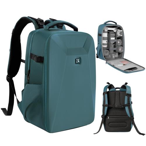 KF Concept 写真機御徒面子 写真機背嚢 背嚢 大電気容量 今めかしい EVA耐衝撃 22L 16inパソコン納める＆三脚架納める可 一眼レフカメラバッグ