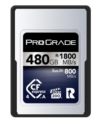 ProGrade Digital CFexpress 4.0 Type A IRIDIUM 480GB VPG200 記憶装置歌留多 (最大限度読み込む1800MB/s 最大限度書込1700MB/s) プログレードデジタル 置き目インポート品